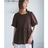 バルーンペプラムブラウス | ROPE' PICNIC | 詳細画像20 