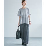 バルーンペプラムブラウス | ROPE' PICNIC | 詳細画像23 