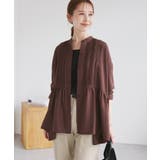 【UVケア・防シワ】羽織れるピンタックデザインペプラムシャツ | ROPE' PICNIC | 詳細画像22 