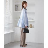 【UVケア・防シワ】羽織れるピンタックデザインペプラムシャツ | ROPE' PICNIC | 詳細画像26 