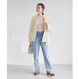 【UVケア・防シワ】羽織れるピンタックデザインペプラムシャツ | ROPE' PICNIC | 詳細画像31 