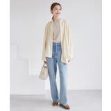 【UVケア・防シワ】羽織れるピンタックデザインペプラムシャツ | ROPE' PICNIC | 詳細画像32 