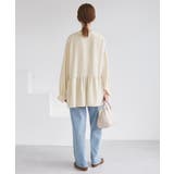 【UVケア・防シワ】羽織れるピンタックデザインペプラムシャツ | ROPE' PICNIC | 詳細画像34 