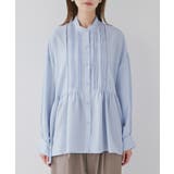 【UVケア・防シワ】羽織れるピンタックデザインペプラムシャツ | ROPE' PICNIC | 詳細画像36 