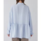 【UVケア・防シワ】羽織れるピンタックデザインペプラムシャツ | ROPE' PICNIC | 詳細画像38 