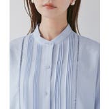 【UVケア・防シワ】羽織れるピンタックデザインペプラムシャツ | ROPE' PICNIC | 詳細画像39 