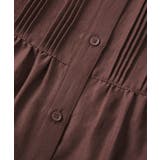 【UVケア・防シワ】羽織れるピンタックデザインペプラムシャツ | ROPE' PICNIC | 詳細画像46 