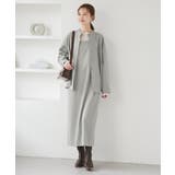 バンドカラーラウンドヘムストライプシャツ/セットアップ対応 | ROPE' PICNIC | 詳細画像11 