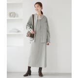 バンドカラーラウンドヘムストライプシャツ/セットアップ対応 | ROPE' PICNIC | 詳細画像12 