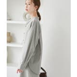 バンドカラーラウンドヘムストライプシャツ/セットアップ対応 | ROPE' PICNIC | 詳細画像15 