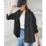 バンドカラーラウンドヘムストライプシャツ/セットアップ対応 | ROPE' PICNIC | 詳細画像20 