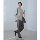 バンドカラーラウンドヘムストライプシャツ/セットアップ対応 | ROPE' PICNIC | 詳細画像3 