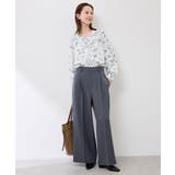 花柄ラッフルデザインブラウス | ROPE' PICNIC | 詳細画像10 