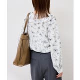 花柄ラッフルデザインブラウス | ROPE' PICNIC | 詳細画像13 
