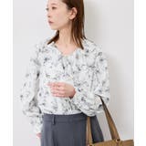 花柄ラッフルデザインブラウス | ROPE' PICNIC | 詳細画像14 