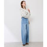 花柄ラッフルデザインブラウス | ROPE' PICNIC | 詳細画像18 