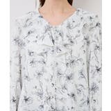 花柄ラッフルデザインブラウス | ROPE' PICNIC | 詳細画像27 