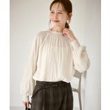 シャーリングカラーブラウス/2WAY | ROPE' PICNIC | 詳細画像10 