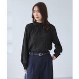 シャーリングカラーブラウス/2WAY | ROPE' PICNIC | 詳細画像11 