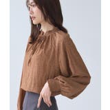 シャーリングカラーブラウス/2WAY | ROPE' PICNIC | 詳細画像25 