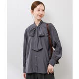 チャコール(06) | カッセンリボンブラウス | ROPE' PICNIC