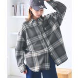 チャコール(06) | チェックネルシャツ/リンクコーデ | ROPE' PICNIC