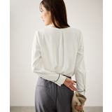 配色パイピングブラウス | ROPE' PICNIC | 詳細画像11 