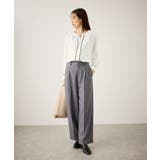 配色パイピングブラウス | ROPE' PICNIC | 詳細画像8 