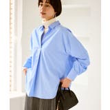 サックス(48) | スキッパーシャツ/UVカット・イージーケア | ROPE' PICNIC