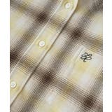 【WEB限定カラー】ロゴ刺繍チェックネルシャツ/2WAY | ROPE' PICNIC | 詳細画像43