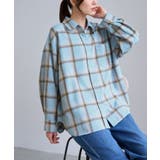 【WEB限定カラー】ロゴ刺繍チェックネルシャツ/2WAY | ROPE' PICNIC | 詳細画像7