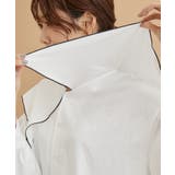 【一部店舗限定】ビックカラー配色ブラウス | ROPE' PICNIC | 詳細画像5 