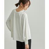 【WEB限定】2WAY/ビジューホックブラウス | ROPE' PICNIC | 詳細画像18