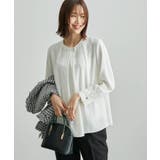 【WEB限定】アシメタックブラウス | ROPE' PICNIC | 詳細画像1 