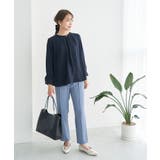 【WEB限定】アシメタックブラウス | ROPE' PICNIC | 詳細画像25 