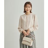 【WEB限定】フロントピンタック使いフリルカラーブラウス | ROPE' PICNIC | 詳細画像22 