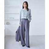 【WEB限定】配色ボウタイ風ブラウス | ROPE' PICNIC | 詳細画像20 