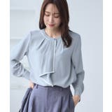 【WEB限定】配色ボウタイ風ブラウス | ROPE' PICNIC | 詳細画像24 