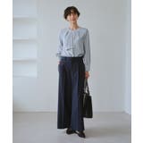 【WEB限定】配色ボウタイ風ブラウス | ROPE' PICNIC | 詳細画像3 