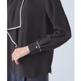 【WEB限定】配色ボウタイ風ブラウス | ROPE' PICNIC | 詳細画像33 