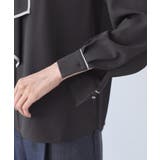 【WEB限定】配色ボウタイ風ブラウス | ROPE' PICNIC | 詳細画像34 