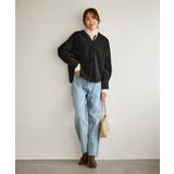 【emur/エミュール】ストレッチ起毛あわせネックブラウス | ROPE' PICNIC | 詳細画像4 