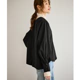 【emur/エミュール】ストレッチ起毛あわせネックブラウス | ROPE' PICNIC | 詳細画像7 