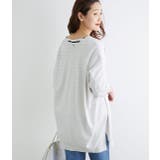 ライトグレー(08) | 【UVケア・接触冷感】ゴールドバー付きトッパーカーディガン | ROPE' PICNIC