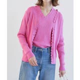 ピンク(63) | オーガニックスイスニットカーディガン | ROPE' PICNIC