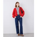 ガーターボーダーショート丈カーディガン | ROPE' PICNIC | 詳細画像23 