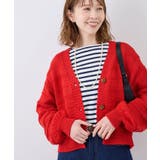 ガーターボーダーショート丈カーディガン | ROPE' PICNIC | 詳細画像26 
