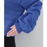 ガーターボーダーショート丈カーディガン | ROPE' PICNIC | 詳細画像37 