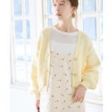 ガーターボーダーショート丈カーディガン | ROPE' PICNIC | 詳細画像5 