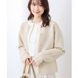 ゴールドボタンサマーツイードカーディジャケット | ROPE' PICNIC | 詳細画像19 